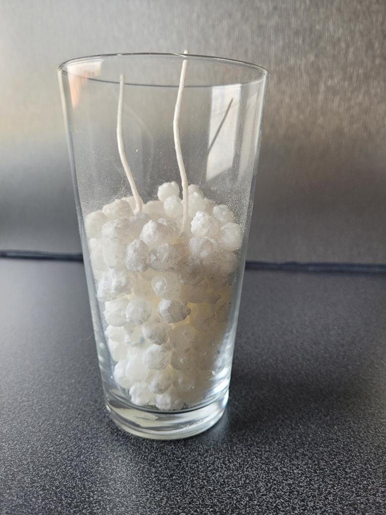 Kaars bolletjes, Ophalen of Verzenden, Zo goed als nieuw