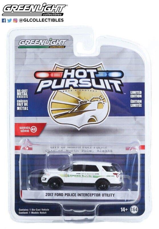 2017 Ford police interceptor Utility Greenlight 1/64 Pole, Ophalen of Verzenden, Nieuw, Auto