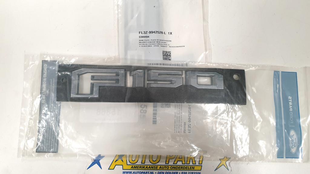 Ford F150 achterklep embleem 2015-2020, Info@kwparts.com, Ford USA, Nieuw, KWparts