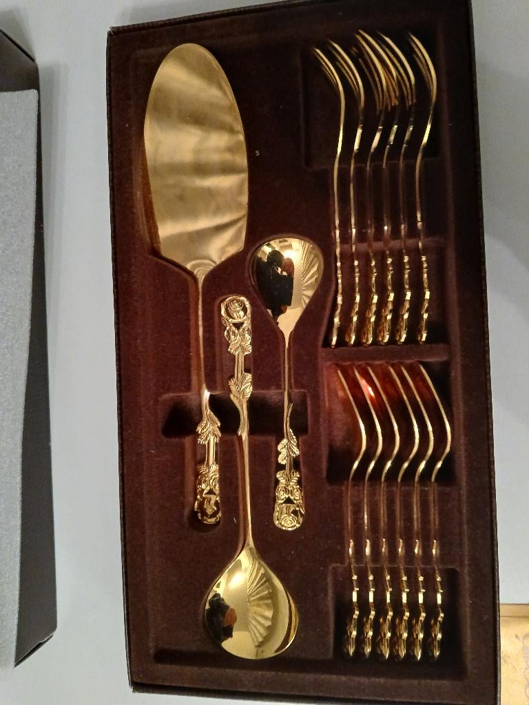 Decoré verguld bestek, Ophalen