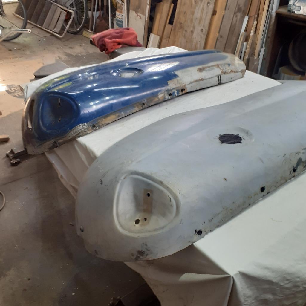 2 Linker-achterschermen Saab 96, Ophalen, Gebruikt, Spatbord, Achter