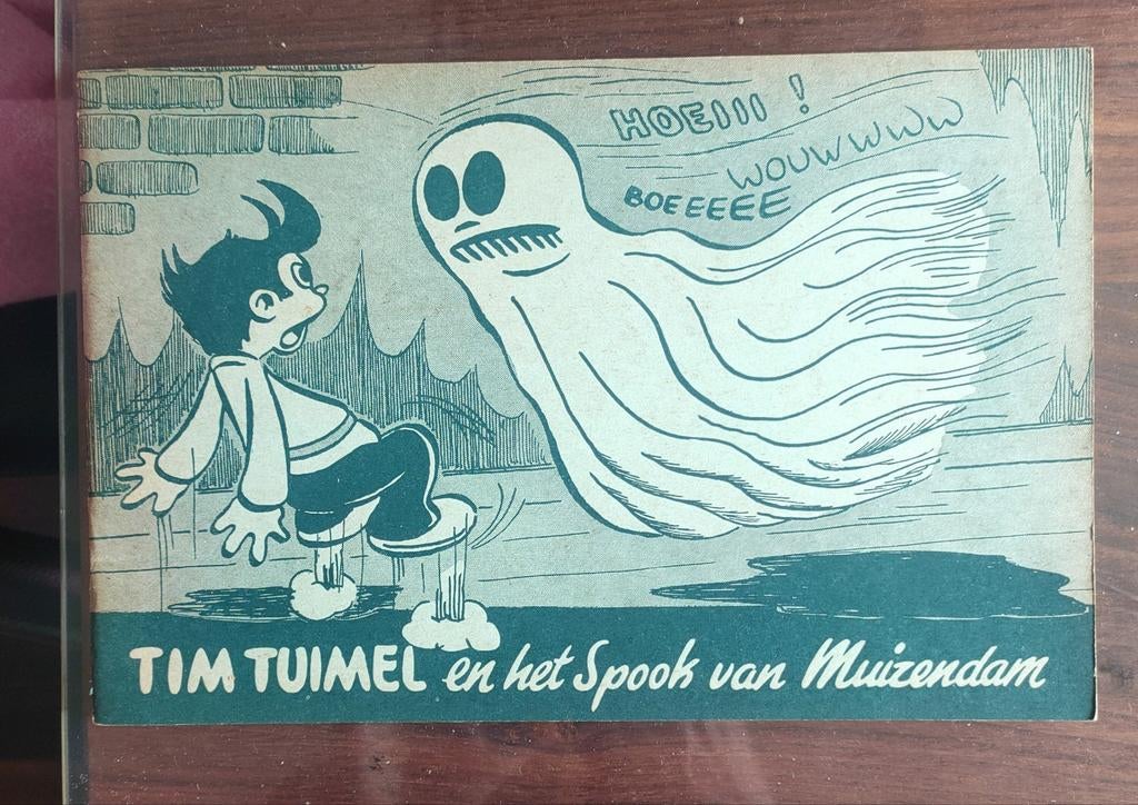 Tim Tuimel en het spook van Muizendam en Knapt het op!, Eén stripboek, Ophalen of Verzenden, Gelezen, Hans Nije (Donald)