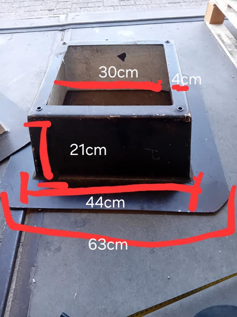 Opstand voor lichtkoepel - Diverse maten beschikbaar, Ophalen