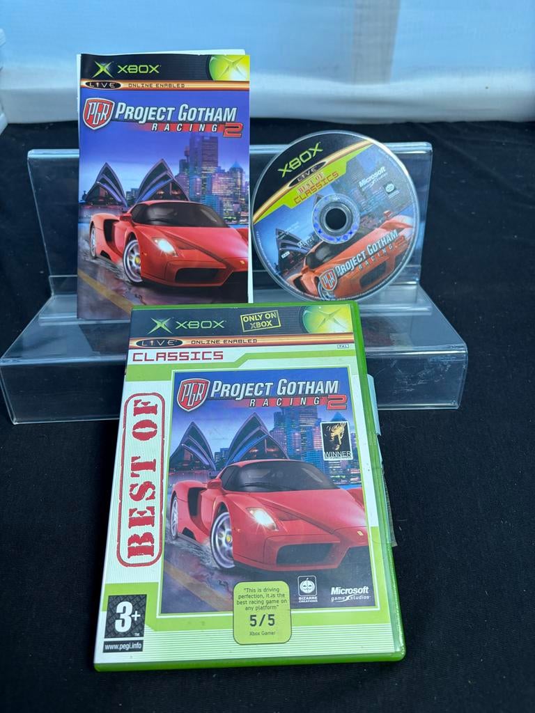 Project Gotham Racing 2 Xbox Original, Spelcomputers en Games, Games | Xbox Original, Online, Gebruikt, 1 speler, Racen en Vliegen