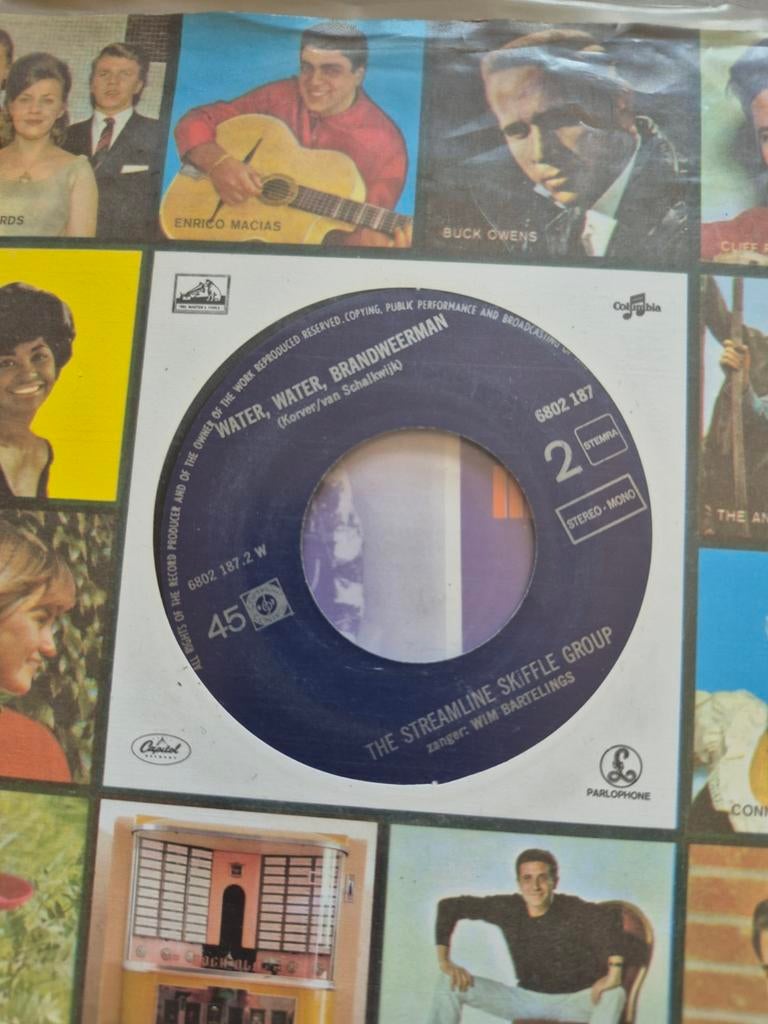 The streamline skiffle group - water water brandweerman, Cd's en Dvd's, Vinyl Singles, Ophalen of Verzenden, Zo goed als nieuw