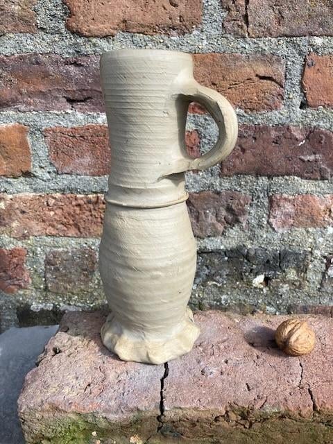 antieke steengoed Jacoba kan, compleet, bodemvondst, Ophalen of Verzenden