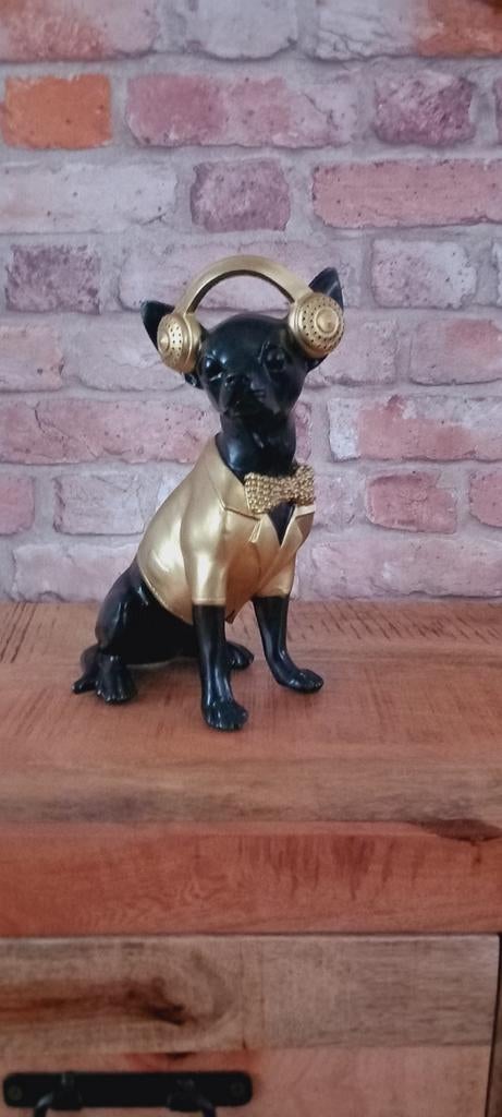 Evergreen:Leuke 25cm Chihuahua Honden Beeld❤️NIEUW❤️, Ophalen of Verzenden, Nieuw, Dier