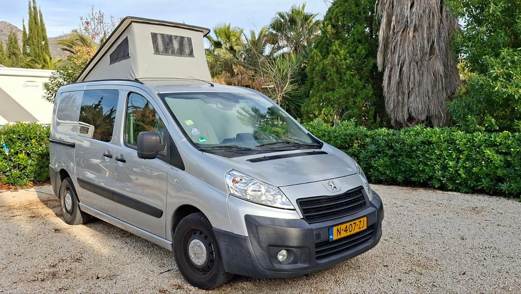 Peugeot Expert buscamper in uitstekende staat, Overige merken, Buscamper of Camperbus, Particulier, 4 tot 5 meter