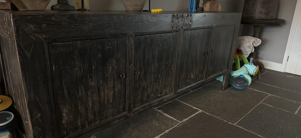 Dressoir, Ophalen, Met deur(en), 200 cm of meer, 25 tot 50 cm