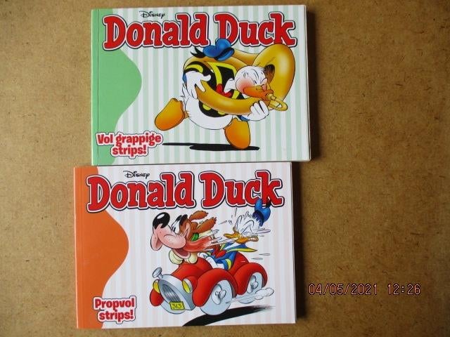 adv1926 donald duck oblong action, Eén stripboek, Ophalen, Gelezen