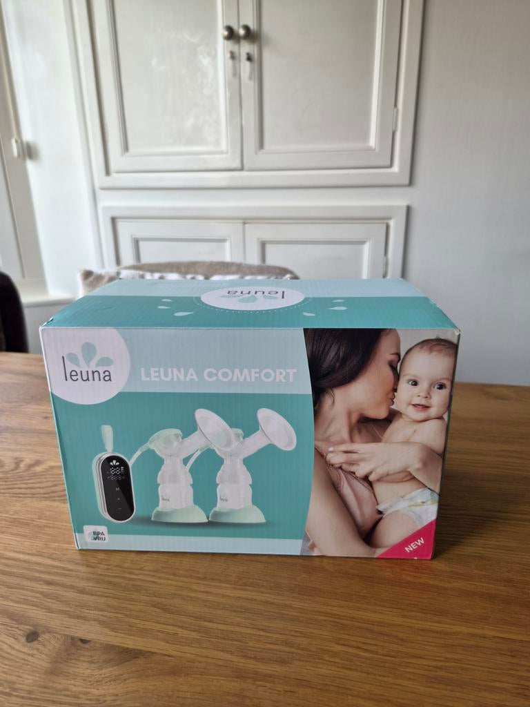 Leuna Comfort dubbelzijdige elektrische borstkolf, Kinderen en Baby's, Babyvoeding en Toebehoren, Ophalen of Verzenden, Zo goed als nieuw