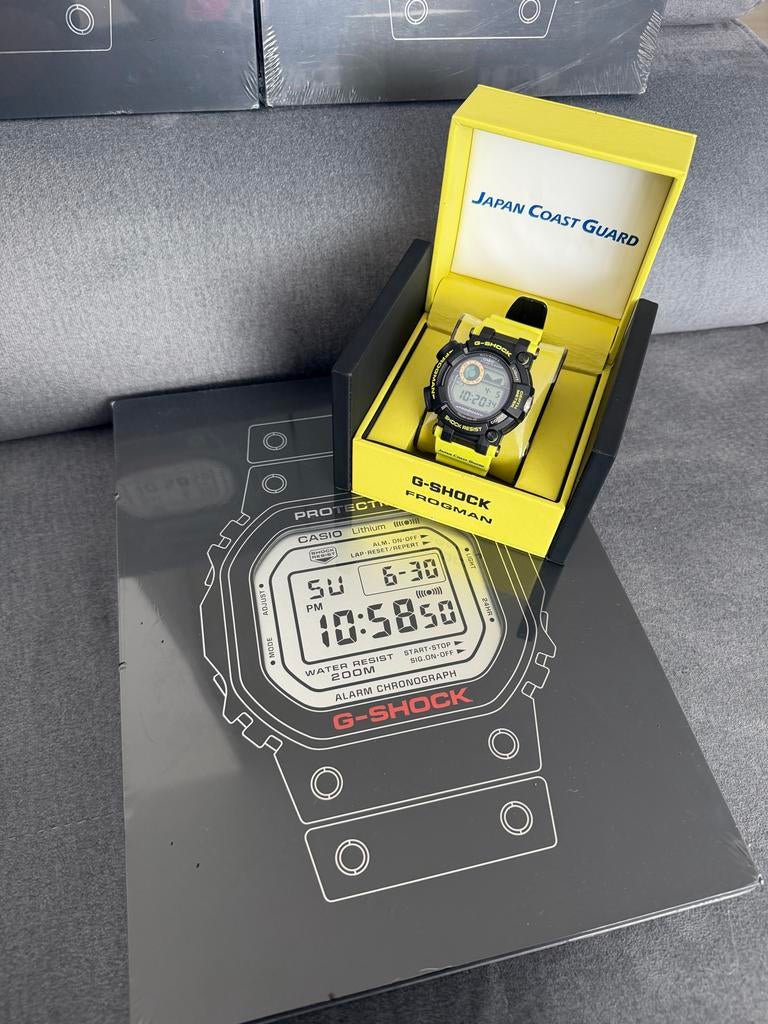 Casio G-Shock GWF-D1000JCG Japan Coast Guard Limited Edition, Ophalen of Verzenden, Nieuw, Kunststof, Casio