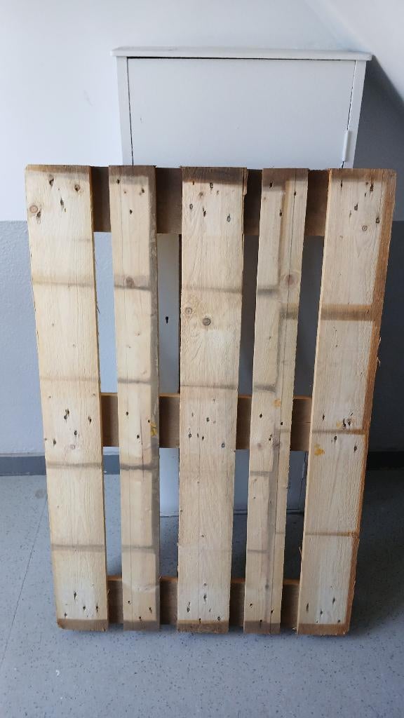 Euro pallet, Doe-het-zelf en Verbouw, Hout en Planken, Ophalen, Gebruikt, Minder dan 200 cm, Vuren