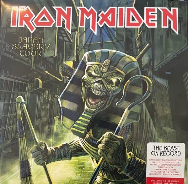 Iron Maiden ‎– Japan Slavery Tour 2 lp set nieuw  new, Cd's en Dvd's, Ophalen of Verzenden, Nieuw in verpakking