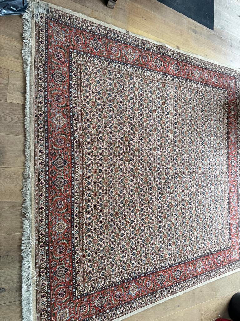 Handgeknoopt Perzisch Tapijt - Klassiek Design - 180-180, Gebruikt, 150 tot 200 cm, 200 cm of meer, Ophalen of Verzenden