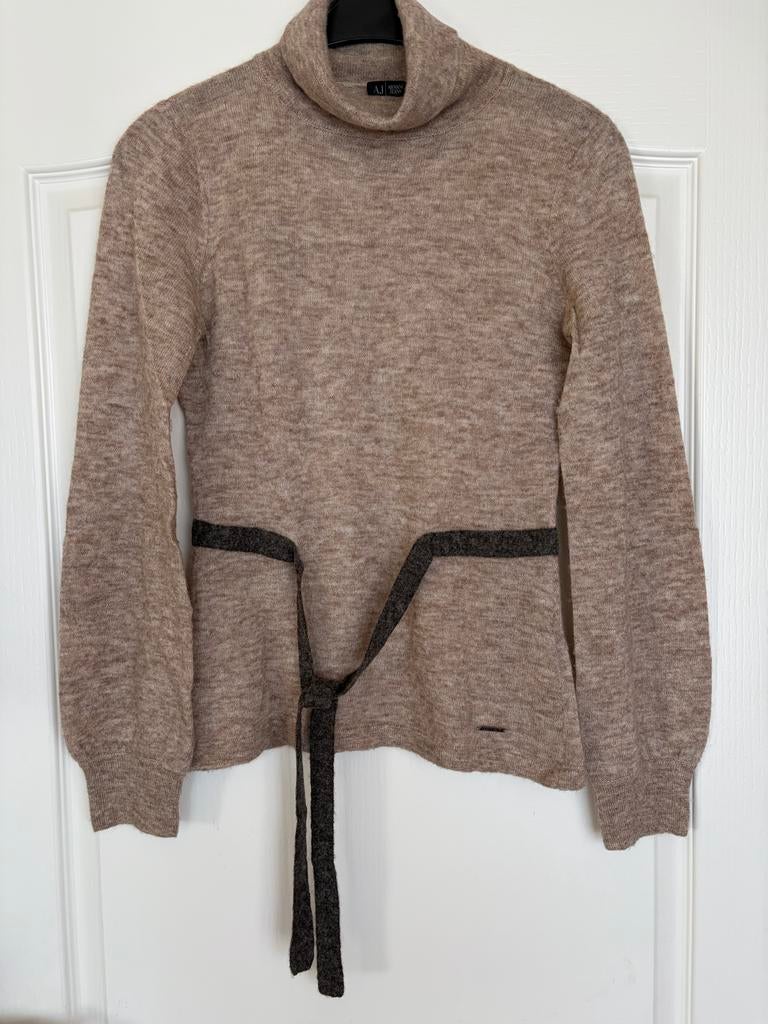 Armani Jeans Trui - Alpaca Wol Blend, Kleding | Dames, Truien en Vesten, Ophalen of Verzenden, Zo goed als nieuw, Maat 38/40 (M)