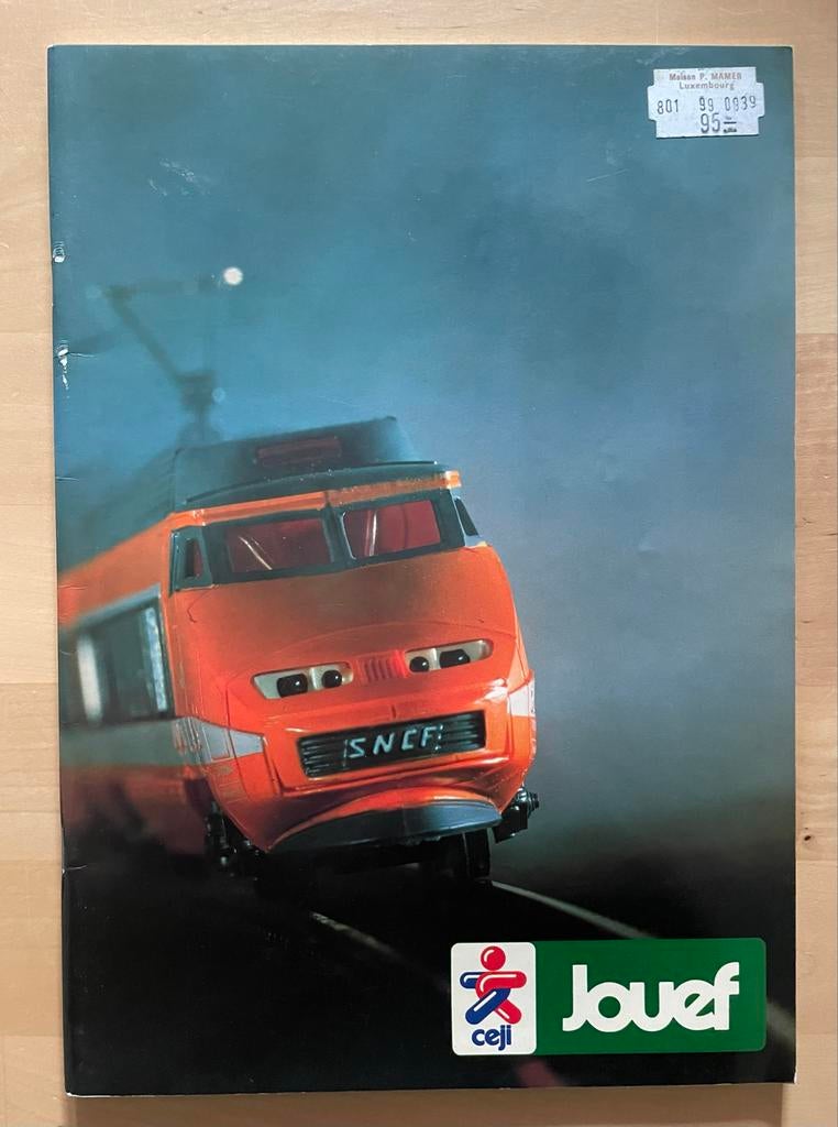 Jouef catalogus met TGV, Ophalen of Verzenden, Gebruikt, Boek, Tijdschrift of Catalogus, Jouef