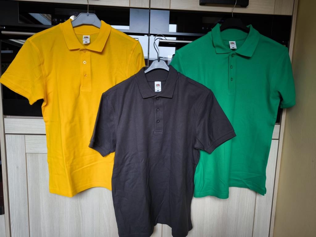 Polo's, Kleding | Heren, T-shirts, Nieuw, Overige maten, Geel, Ophalen