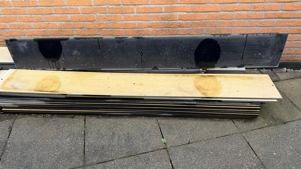 Trespa Platen, Ophalen of Verzenden, Gebruikt, Hout