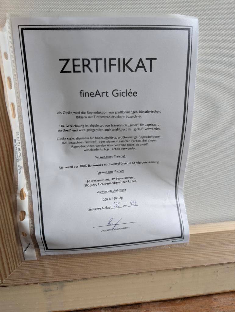 Prachtig Gustav Klimt  schilderij, 70x70 cm, Ophalen of Verzenden