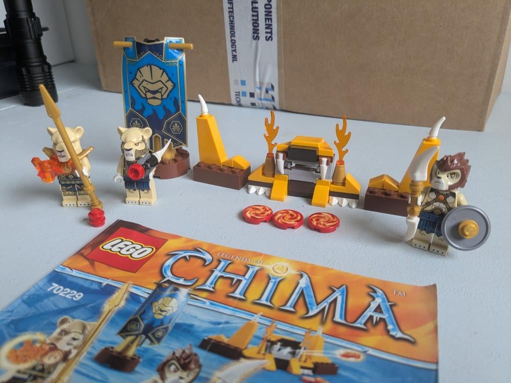 Lego Legends of Chima 70229 Leeuwenstam, Compleet, Overige thema's, Lego, Ophalen of Verzenden