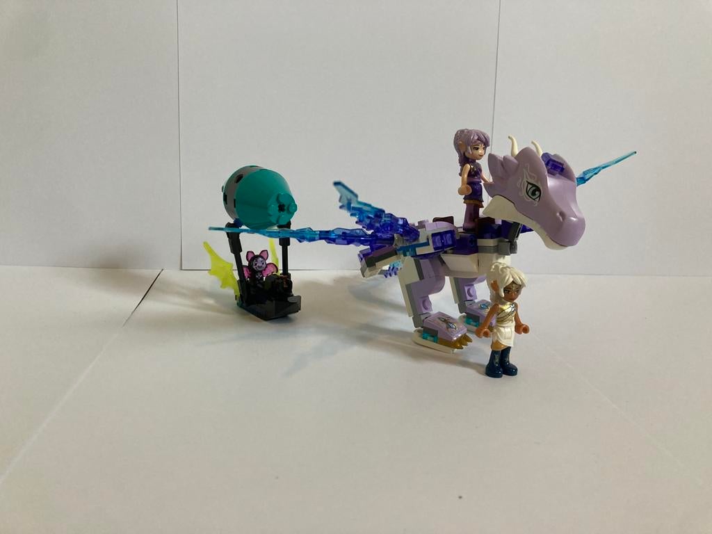 Lego elves paarse draak, Ophalen of Verzenden, Gebruikt, Complete set, Lego