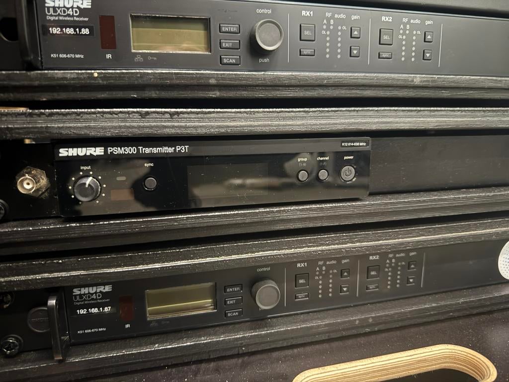 Shure psm 300 in hele nette staat, Ophalen of Verzenden, Zo goed als nieuw, Audio