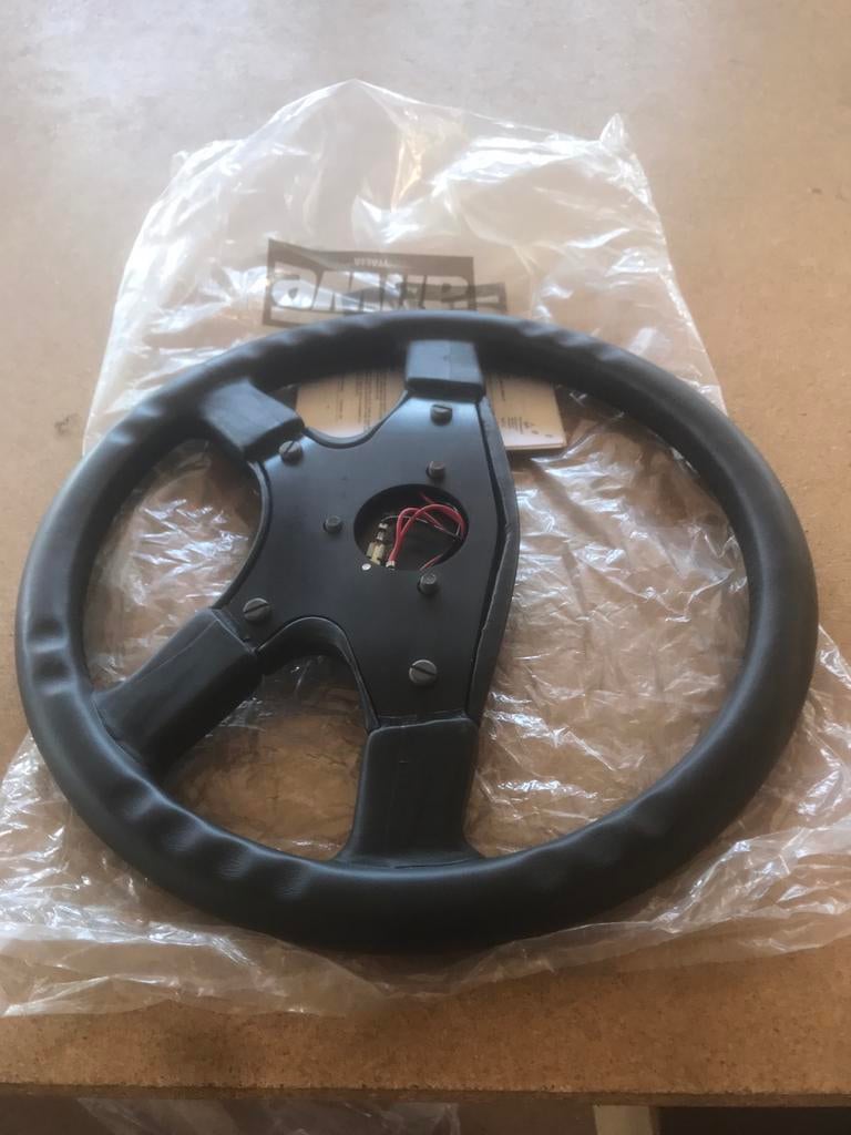 Fiat Abarth leren stuur hagelnieuw, Auto-onderdelen, Ophalen of Verzenden