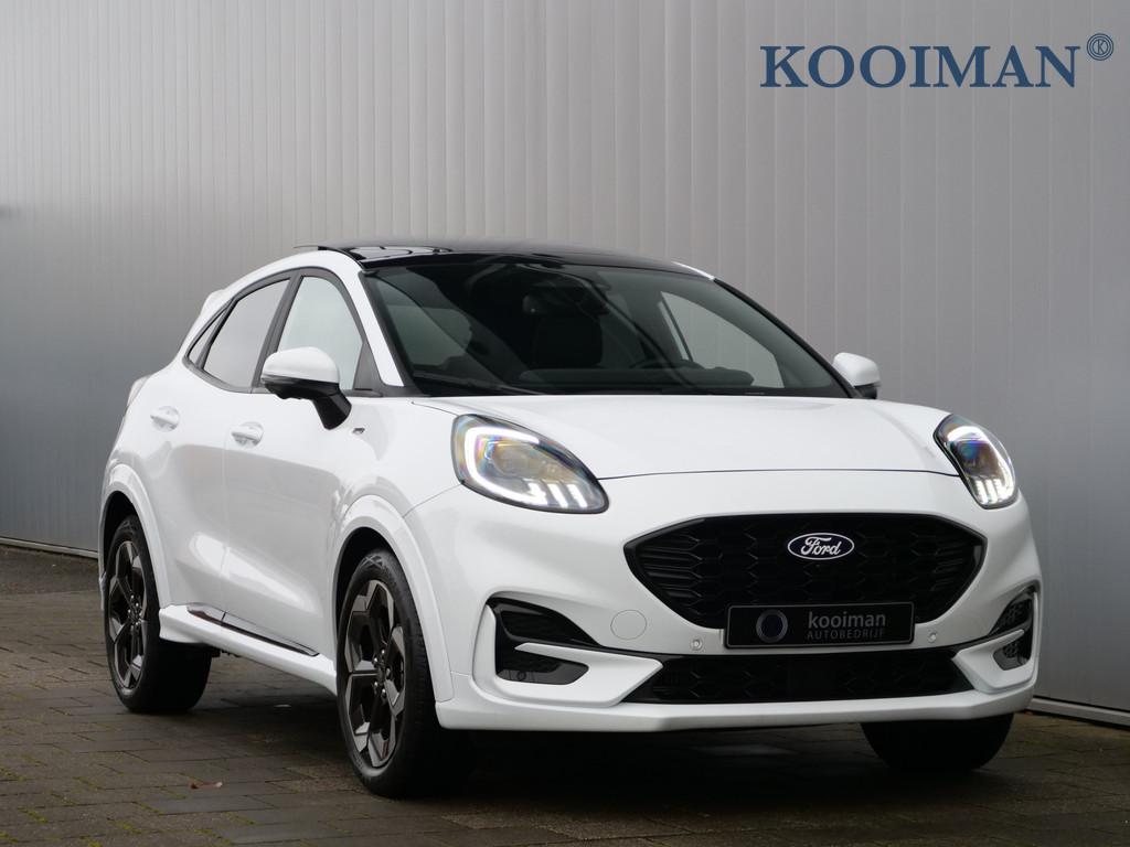 Ford Puma 1.0 EcoBoost ST Line Mild Hybrid 155 Pk Automaat N, Wit, Bedrijf, 155 pk, Hybride Elektrisch/Benzine