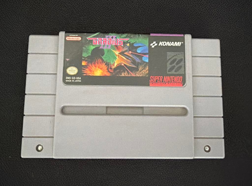 Gradius III SNES (Super Nintendo) - Klassieke Shooter, Gebruikt, Shooter, 1 speler, Ophalen of Verzenden