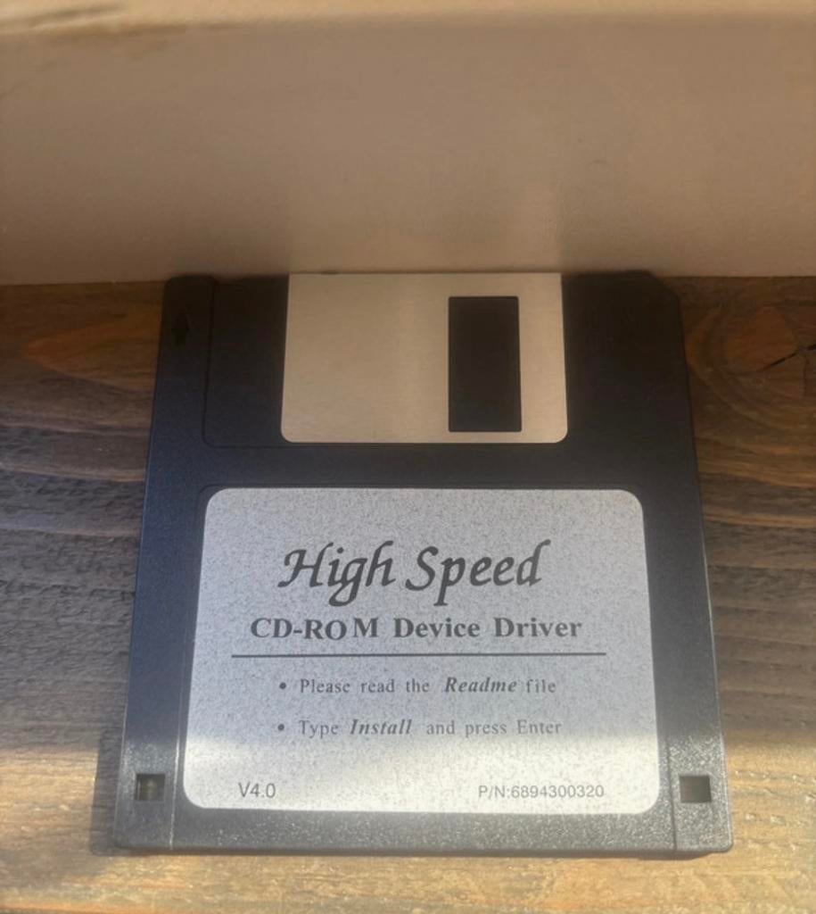 Diskette high speed floppy disc, Ophalen of Verzenden, Zo goed als nieuw