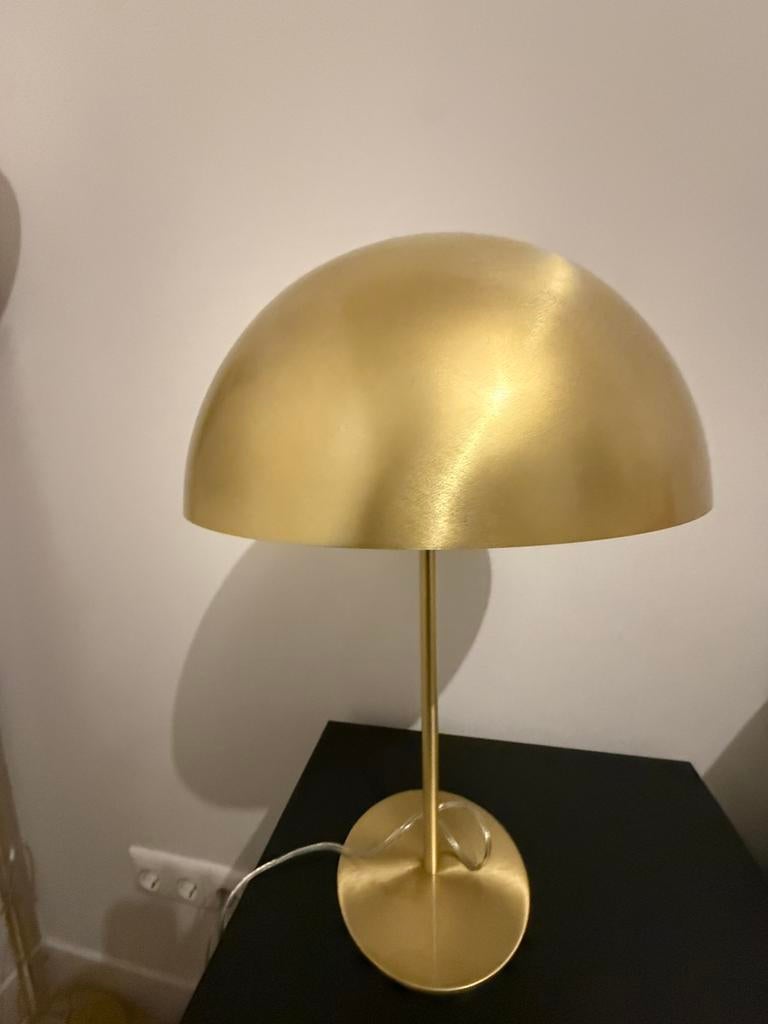 Tafellamp goud 2 stuks, Huis en Inrichting, Lampen | Tafellampen, Alle stijlen toepasbaar, Ophalen of Verzenden, Zo goed als nieuw