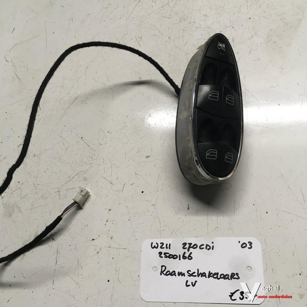 Mercedes W211 270 CDI sedan 2003 2500166   Raamschakelaars L
