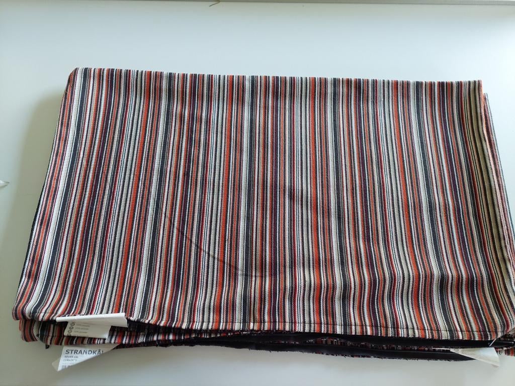 4 ikea kussenhoesjes strandkal 40x 65, Ophalen, Wit, Vierkant