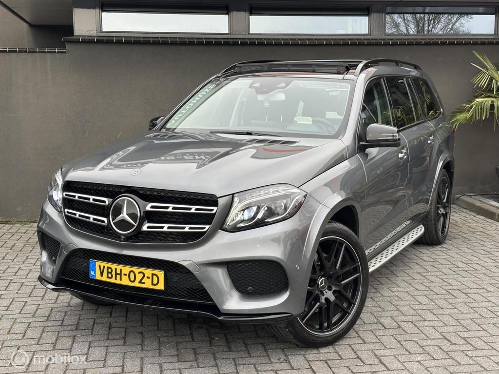 Mercedes GLS 350 D 4MATIC | BTW | Grijs Kenteken | Pano |AMG, Gebruikt, Lederen bekleding, 258 pk, 2987 cc