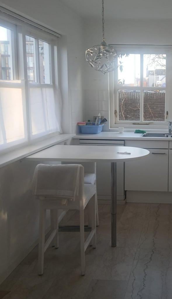 Ikea barkrukken met wasbare hoezen., Ophalen of Verzenden, Gebruikt