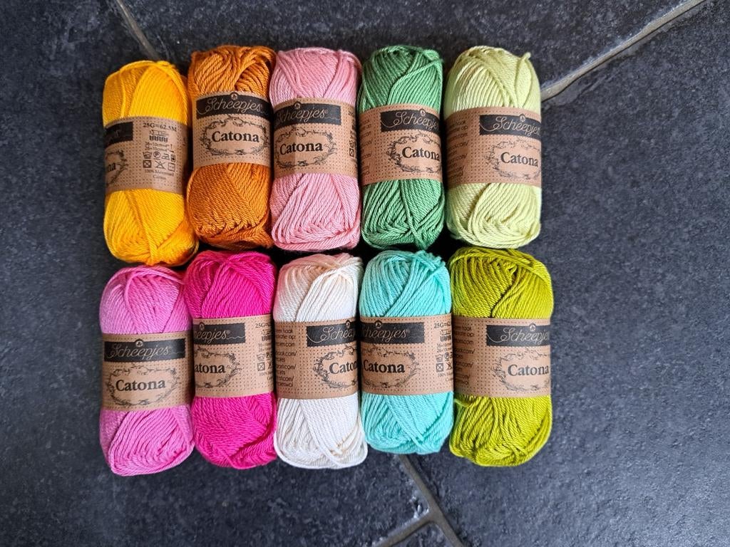 Scheepjes Catona Colour Pack - Creamsicle, Ophalen of Verzenden