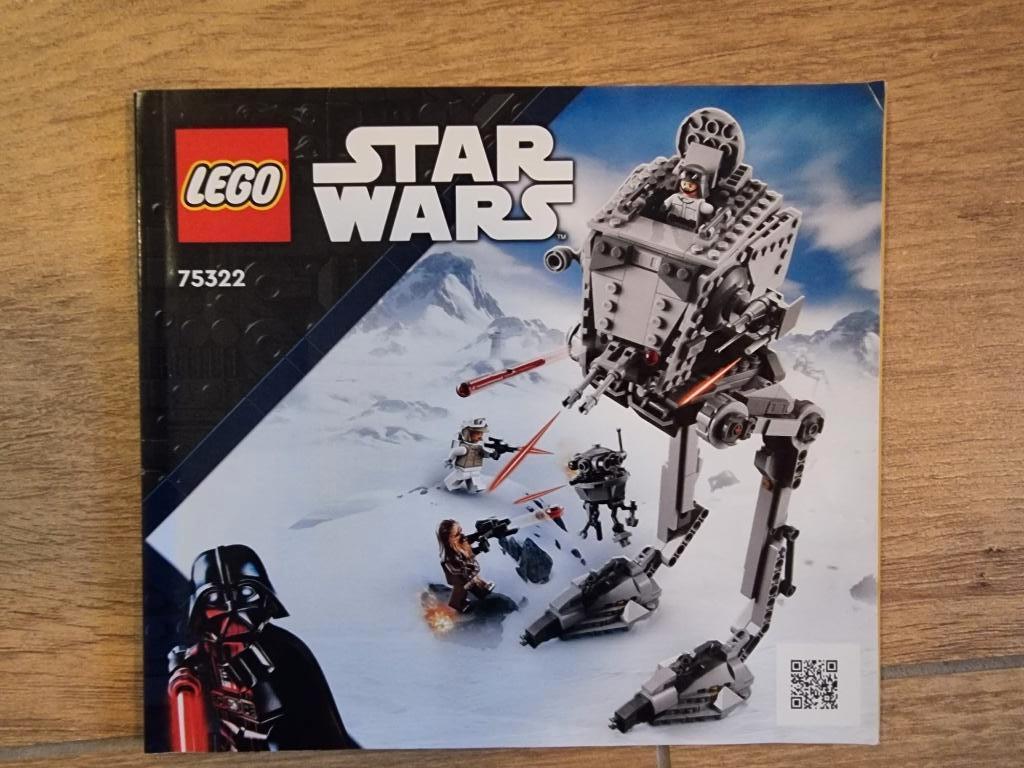 Lego Star wars Hoth AT-ST 75322 met lichtkit Gameofbricks, Ophalen of Verzenden, Gebruikt, Complete set, Lego