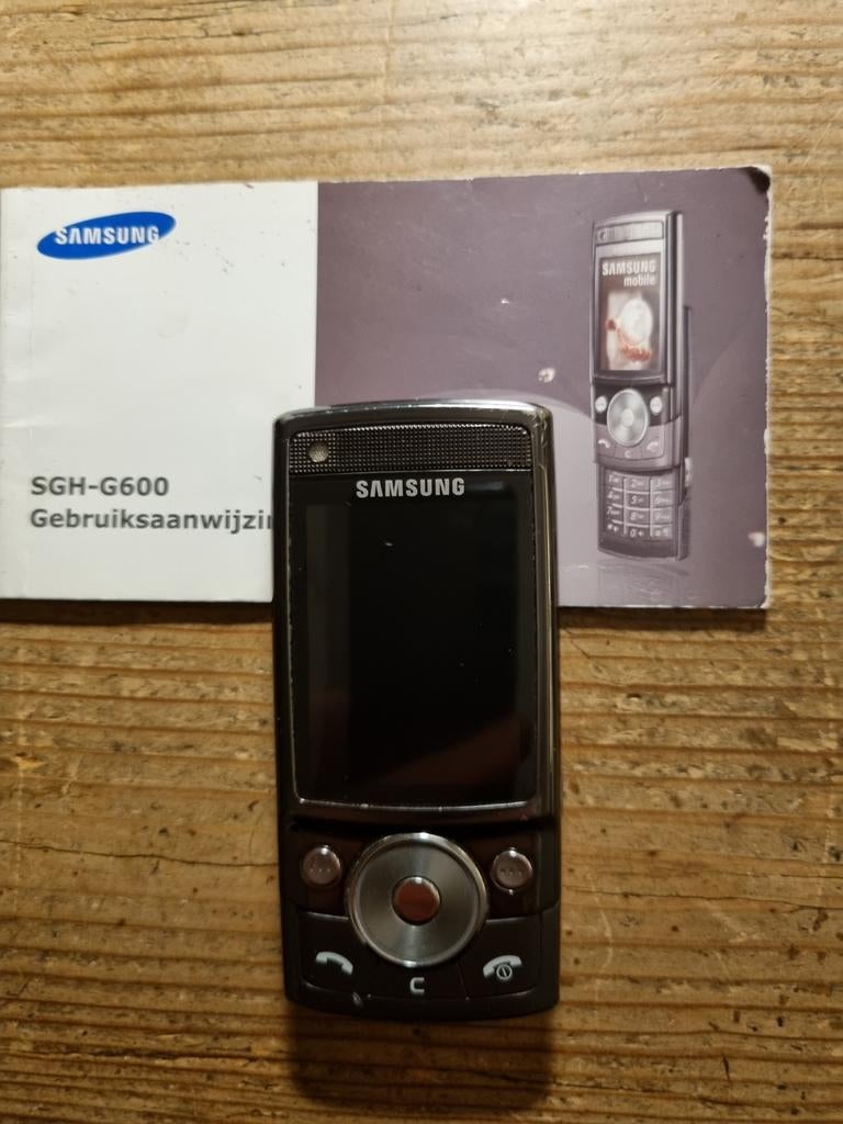 Samsung SGH - G600, Ophalen of Verzenden, Zwart, Overige systemen