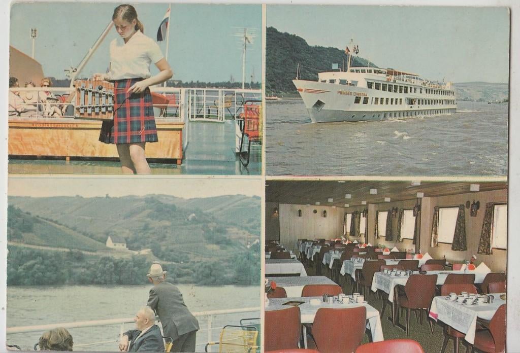 Zutphen M.S. Pr.Christina Interieur Foto Wim Zeijlemaker, Verzenden, 1980 tot heden, Gelopen, Gelderland