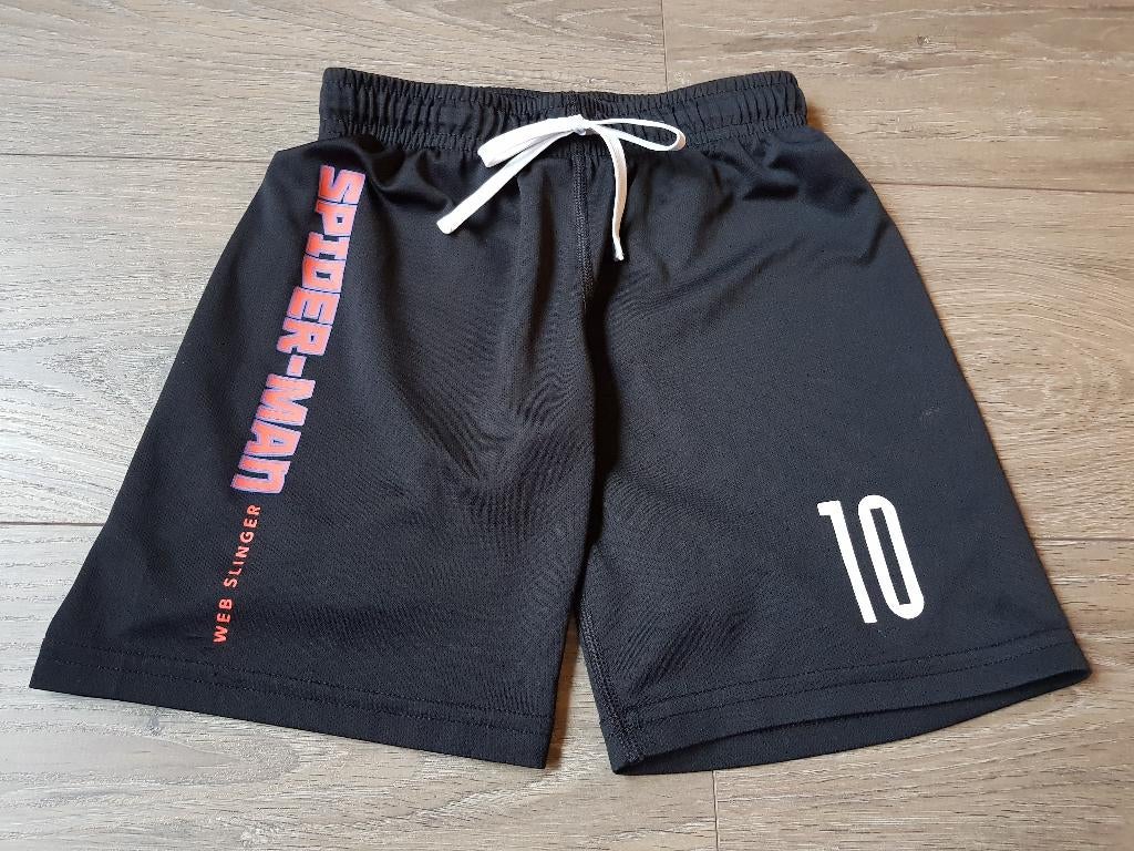 Sportbroekje jongens / Spiderman -- maat 122 / 128 -- H&M, H&M Sport / Marvel, Sport- of Zwemkleding, Ophalen of Verzenden, Zo goed als nieuw