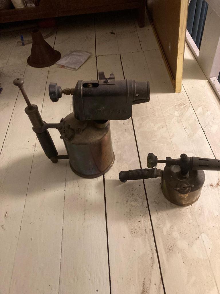 Benzine branders, Antiek en Kunst, Antiek | Gereedschap en Instrumenten, Ophalen