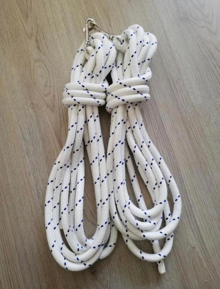 Dubbele lange lijnen | Wit/blauw, Equi-Perfect, Equi-Perfect, Nieuw, Overige soorten