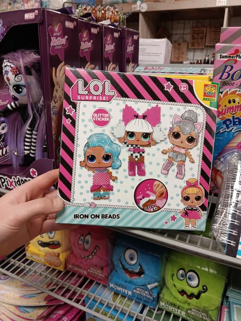 LOL Surprise strijkparels - Nieuw, SES Creative, Nieuw, Ophalen of Verzenden, Bouwen