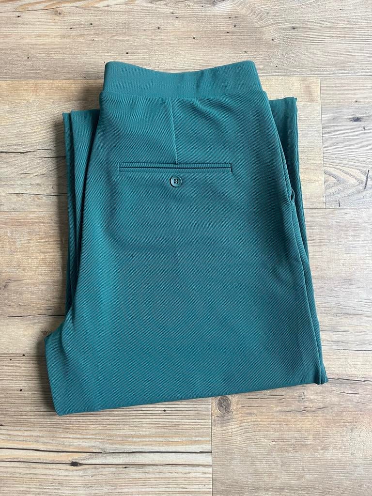 Corel Lily damespantalon - Maat 42 (valt als M), Ophalen of Verzenden, Zo goed als nieuw, Groen