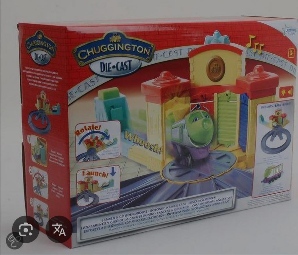 Chuggington Die cast lanceer en go speelset, Overige merken, Racebaan, Zelf te bouwen, Ophalen of Verzenden