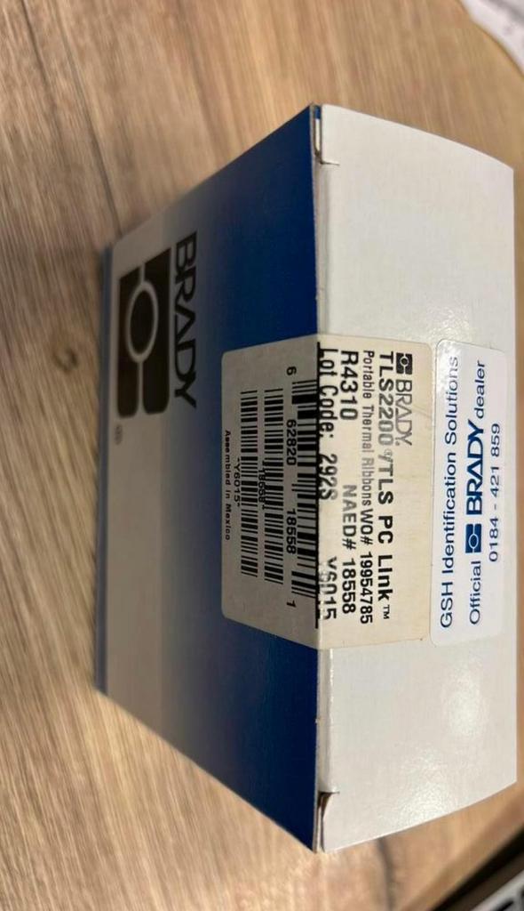 Brady inktlint, Ophalen of Verzenden, Nieuw, Cartridge