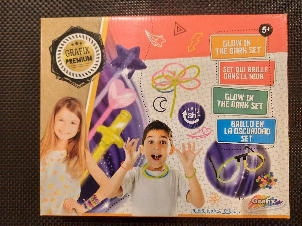 Glow in the dark set, Ophalen of Verzenden, Zo goed als nieuw, Knutselen