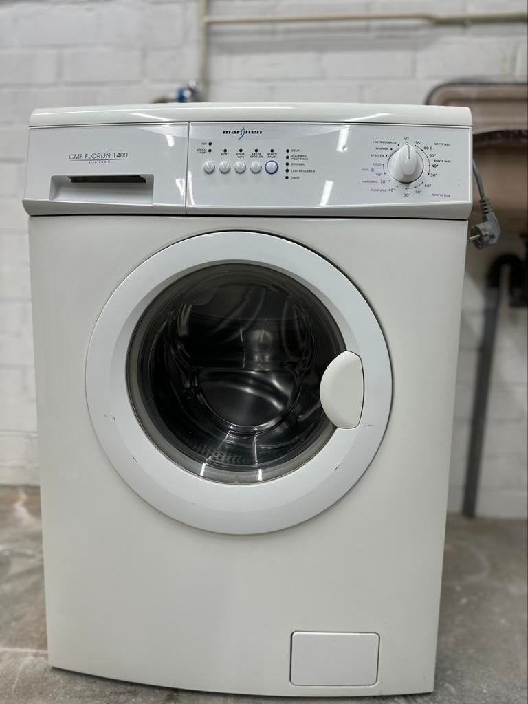 Marijnen CMF Florijn 1400   Wasmachine, Ophalen, 1200 tot 1600 toeren, Gebruikt, 4 tot 6 kg