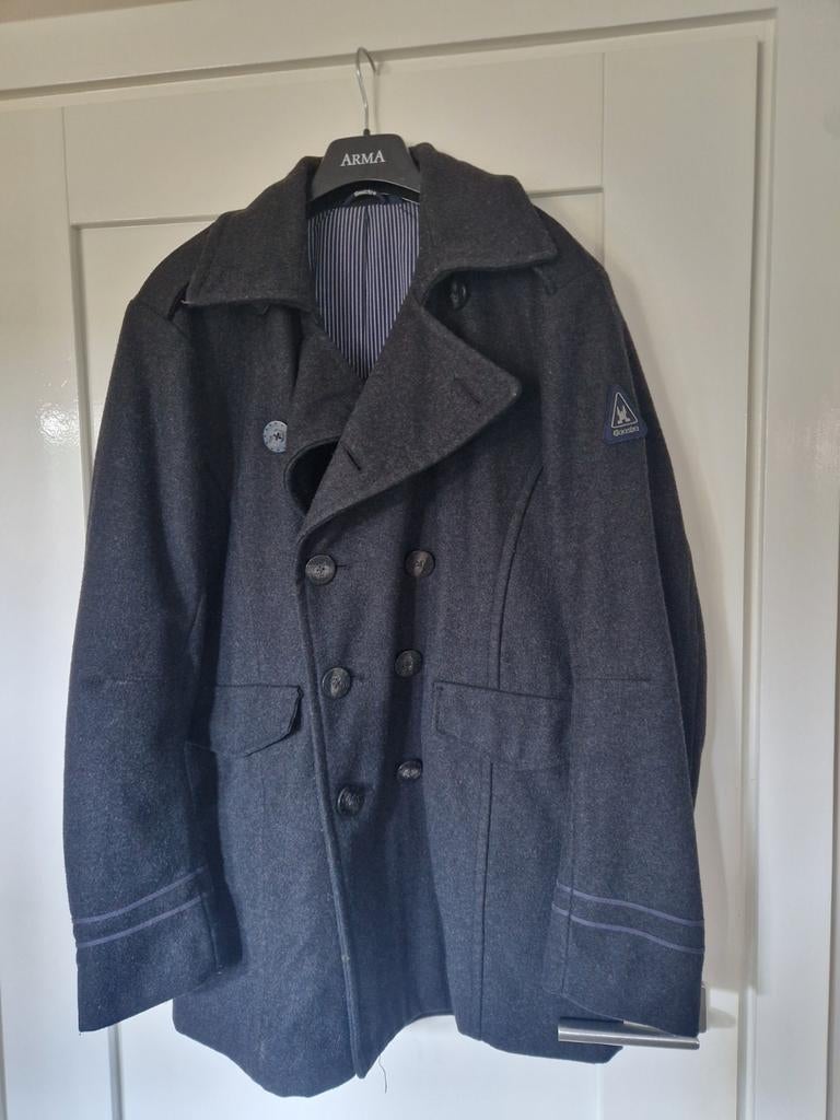 Gaastra heren jas maat L met wol, Ophalen of Verzenden, Zo goed als nieuw, Maat 52/54 (L), Grijs